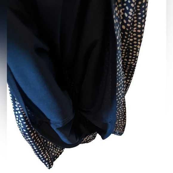 Maison Jules mini dress, Medium, speckled pattern, faux wrap dress - Picture 5 of 7